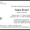 Bordon Anna 1924-2008 Todesanzeige